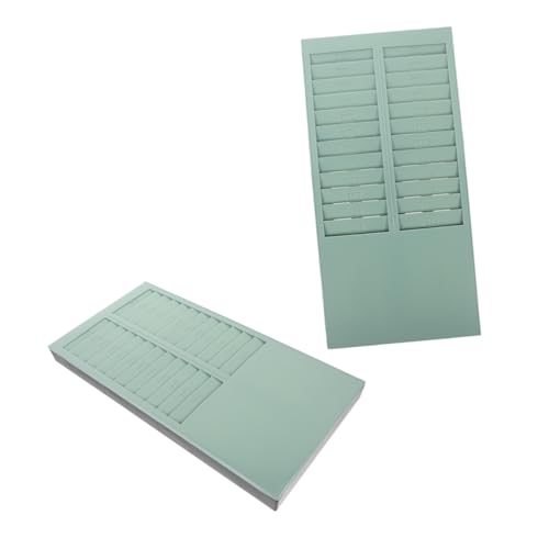 HIAKDOFT 2 Stück Kartenhalter für Anwesenheitsautomaten Memo -Halter -Clip Abzeichen-Organizer Basis-Memo-Clips Spielkarten-Präsentationsständer Plastik Light Grey HIAKDOFT 2 Stück Kartenhalter für Anwesenheitsautomaten Memo -Halter -Clip Abzeichen-Organizer Basis-Memo-Clips Spielkarten-Präsentationsständer Plastik Light Grey von HIAKDOFT