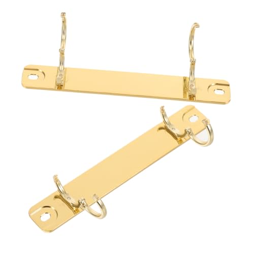 HIAKDOFT 2 Stück Metall Binder Mechanismus Ringe O ring Binder Clips Ersatz für Langsam und Leicht Transportierbar HIAKDOFT 2 Stück Metall Binder Mechanismus Ringe O ring Binder Clips Ersatz für Langsam und Leicht Transportierbar von HIAKDOFT