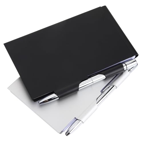 HIAKDOFT 2 Stück Metallisches Pocket Notizbuch mit Stift und Schutzhülle Tragbares Kariertes Memo und Tagebuch für Büro Schule und Alltag Robust und Leicht Transportierbar HIAKDOFT 2 Stück Metallisches Pocket Notizbuch mit Stift und Schutzhülle Tragbares Kariertes Memo und Tagebuch für Büro Schule und Alltag Robust und Leicht Transportierbar von HIAKDOFT