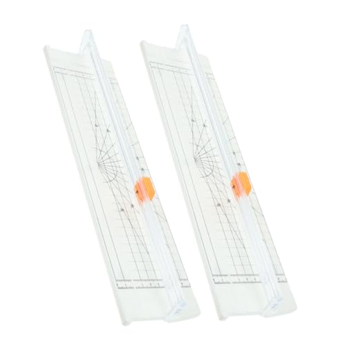 HIAKDOFT 2 Stück Papierschneider Papierschneidewerkzeug Präzisionspapier Trimmer Trimmer-Werkzeug Papierschneidegeräte Scrapbooking -Vorräte Bildkantenschneider Rostfreier Stahl Weiß HIAKDOFT 2 Stück Papierschneider Papierschneidewerkzeug Präzisionspapier Trimmer Trimmer-Werkzeug Papierschneidegeräte Scrapbooking -Vorräte Bildkantenschneider Rostfreier Stahl Weiß von HIAKDOFT