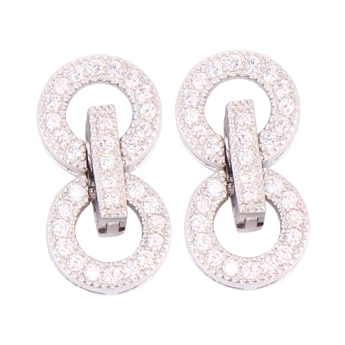 HIAKDOFT 2 Stück Silber Kettenverschluss für DIY Armband und Halskette Feiner Schmuckverschluss Kompatibel für Personalisierte Schmuckherstellung und Bastelprojekte HIAKDOFT 2 Stück Silber Kettenverschluss für DIY Armband und Halskette Feiner Schmuckverschluss Kompatibel für Personalisierte Schmuckherstellung und Bastelprojekte von HIAKDOFT