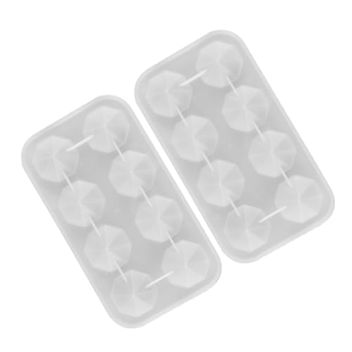 HIAKDOFT 2 Stück Silikon Resin Gießform Facettierte Geometrieform für DIY Schmuck und Dekoration Transparente Wiederverwendbare Epoxidharzform Einfach Entformbar für Anfänger Geeignet HIAKDOFT 2 Stück Silikon Resin Gießform Facettierte Geometrieform für DIY Schmuck und Dekoration Transparente Wiederverwendbare Epoxidharzform Einfach Entformbar für Anfänger Geeignet von HIAKDOFT