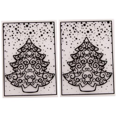 HIAKDOFT 2 Stück Teiliges DIY Prägeschablonen aus Robustem Kunststoff Baum Stanzformen für Scrapbooking Kompatibel mit Prägemaschinen zum Verzieren von Fotoalben und Bastelprojekten HIAKDOFT 2 Stück Teiliges DIY Prägeschablonen aus Robustem Kunststoff Baum Stanzformen für Scrapbooking Kompatibel mit Prägemaschinen zum Verzieren von Fotoalben und Bastelprojekten von HIAKDOFT