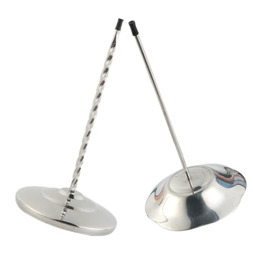 HIAKDOFT 2 Stück Teiliges Edelstahl Receipt Holder mit Schwerem Stabilem Rundfuß und Schutzkappen Multipurpose Check Holder für Büro Restaurant Bar und Küchenorganisation HIAKDOFT 2 Stück Teiliges Edelstahl Receipt Holder mit Schwerem Stabilem Rundfuß und Schutzkappen Multipurpose Check Holder für Büro Restaurant Bar und Küchenorganisation von HIAKDOFT