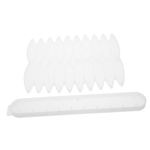 HIAKDOFT 2 Stück Teiliges Silikon gießform Windspiel anhänger Flexible Langlebige DIY Harzform für Dekorative Transparent Einfaches Basteln und Hängen im Innen Außenbereich von HIAKDOFT