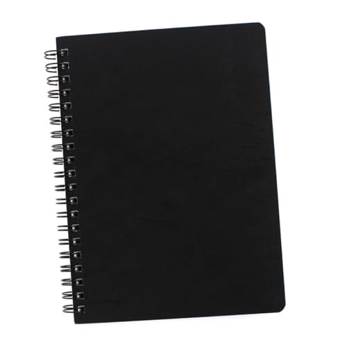 HIAKDOFT 2 Stück Vintage Spiral Notizbuch mit Kraftpapier Hardcover Leere zum Zeichnen und Skizzieren Robustes DIY Journal für und Kreative Nutzung von HIAKDOFT