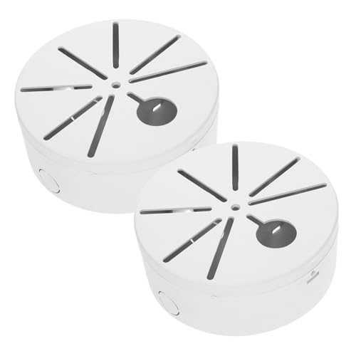 HIAKDOFT 2 Stück Wasserdichte Anschlussdose Teilig mit Großem Stauraum und Kabelschutz Wetterfeste Outdoor Abzweigdose Kompatibel mit Dome Kameras für Wand und Deckenmontage Robuste HIAKDOFT 2 Stück Wasserdichte Anschlussdose Teilig mit Großem Stauraum und Kabelschutz Wetterfeste Outdoor Abzweigdose Kompatibel mit Dome Kameras für Wand und Deckenmontage Robuste von HIAKDOFT