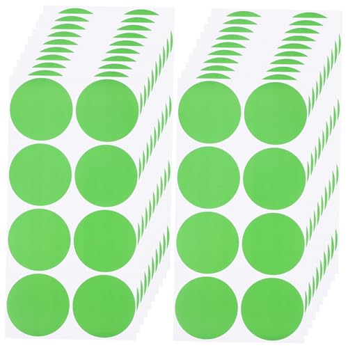 HIAKDOFT 20 Blatt Bunte Runde PVC Klebepunkte Aufkleber Selbstklebende Farbcodierung Etiketten Für Büro Schule Lager Organisation Ohne Kleberückstände HIAKDOFT 20 Blatt Bunte Runde PVC Klebepunkte Aufkleber Selbstklebende Farbcodierung Etiketten Für Büro Schule Lager Organisation Ohne Kleberückstände von HIAKDOFT