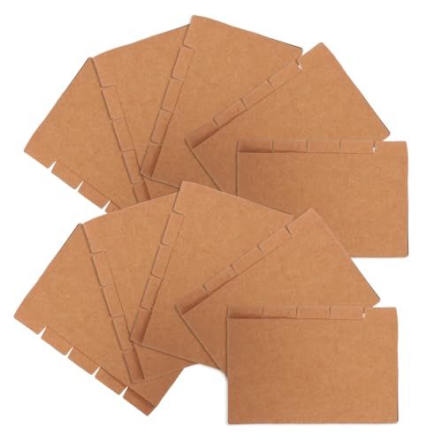 HIAKDOFT 20 Sätze Papier Trennblätter Indexkarten aus Kraftpapier Professionelle Registerkarten für Ordner Beschreibbare und Langlebige Papierordner Trennblätter für Büro und Studium HIAKDOFT 20 Sätze Papier Trennblätter Indexkarten aus Kraftpapier Professionelle Registerkarten für Ordner Beschreibbare und Langlebige Papierordner Trennblätter für Büro und Studium von HIAKDOFT