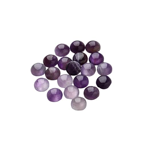 HIAKDOFT 20 Stück Lila Kristall Glasstein Halbkreis Flachboden Schmuckstein Aufkleber für DIY Schmuckdesign Cufflinks Uhr Dekoration Zubehör HIAKDOFT 20 Stück Lila Kristall Glasstein Halbkreis Flachboden Schmuckstein Aufkleber für DIY Schmuckdesign Cufflinks Uhr Dekoration Zubehör von HIAKDOFT