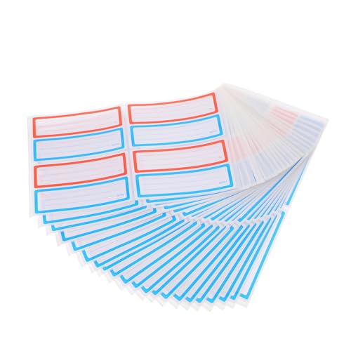 HIAKDOFT 20 Stück Selbstklebende Blanko Adressetiketten mit Linien Beschreibbare Versandaufkleber für Briefe Pakete Umschläge Vielseitig für Schule Büro Zuhause Farbig Felder HIAKDOFT 20 Stück Selbstklebende Blanko Adressetiketten mit Linien Beschreibbare Versandaufkleber für Briefe Pakete Umschläge Vielseitig für Schule Büro Zuhause Farbig Felder von HIAKDOFT