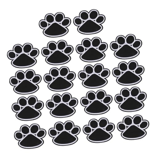 HIAKDOFT 20 Stück Teiliges Bestickter Hundepfoten Bügelflicken zum Aufnähen und Aufbügeln Selbstklebende Stoffapplikationen für Kleidung Rucksäcke Jeans Einfach und Hautfreundlich zum HIAKDOFT 20 Stück Teiliges Bestickter Hundepfoten Bügelflicken zum Aufnähen und Aufbügeln Selbstklebende Stoffapplikationen für Kleidung Rucksäcke Jeans Einfach und Hautfreundlich zum von HIAKDOFT