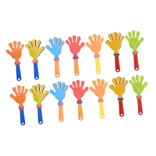 HIAKDOFT 20 Stück Teiliges Bunte Plastik Hand Clapper Noisemaker Lustige Cheerleading Requisiten für Partyzubehör für Geburtstage Halloween Sportveranstaltungen und Zufällige Farbe HIAKDOFT 20 Stück Teiliges Bunte Plastik Hand Clapper Noisemaker Lustige Cheerleading Requisiten für Partyzubehör für Geburtstage Halloween Sportveranstaltungen und Zufällige Farbe von HIAKDOFT