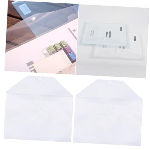 HIAKDOFT 20 Stück Teiliges Dokumententaschen Transparent Reißfest und Wasserbeständig mit Praktischem Druckknopfverschluss als Dokumentenorganizer für Büro und Schule HIAKDOFT 20 Stück Teiliges Dokumententaschen Transparent Reißfest und Wasserbeständig mit Praktischem Druckknopfverschluss als Dokumentenorganizer für Büro und Schule von HIAKDOFT