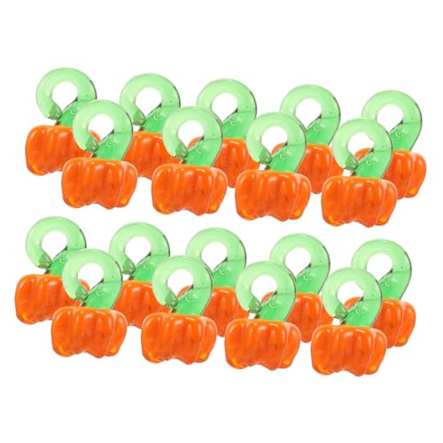 HIAKDOFT 20 Stück Teiliges Kürbis Anhänger Leichte Farbintensive DIY Schmuckperlen für Halsketten Armbänder Bastelprojekte Kreative Dekorationen und Festliche Anlässe HIAKDOFT 20 Stück Teiliges Kürbis Anhänger Leichte Farbintensive DIY Schmuckperlen für Halsketten Armbänder Bastelprojekte Kreative Dekorationen und Festliche Anlässe von HIAKDOFT