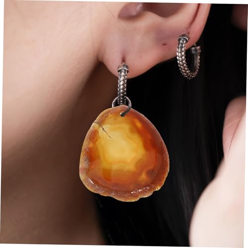 HIAKDOFT 20 Stück Teiliges Natürliche Bunte Gebohrte Achatscheiben für Schmuckherstellung Windspielanhänger und Kreative DIY Dekorationen Vielseitig Einsetzbar für Accessoires und HIAKDOFT 20 Stück Teiliges Natürliche Bunte Gebohrte Achatscheiben für Schmuckherstellung Windspielanhänger und Kreative DIY Dekorationen Vielseitig Einsetzbar für Accessoires und von HIAKDOFT