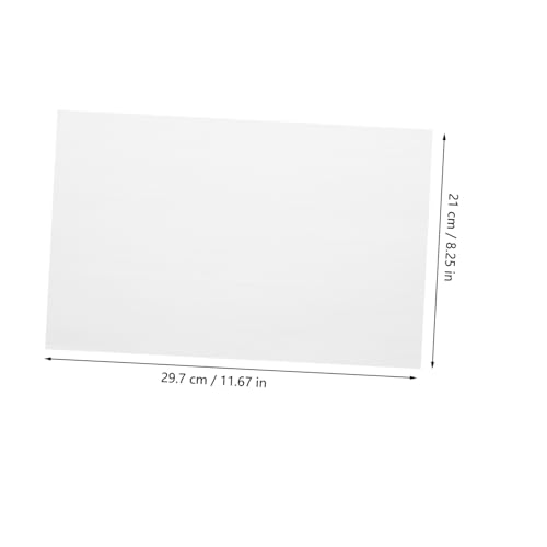HIAKDOFT 20 Stück Wasserfestes Fotopapier Glänzend Farbig Transparentes Druckerpapier für Lebendige Fotos Selbstklebend Vielseitig für Schule Büro und Zuhause Geeignet von HIAKDOFT