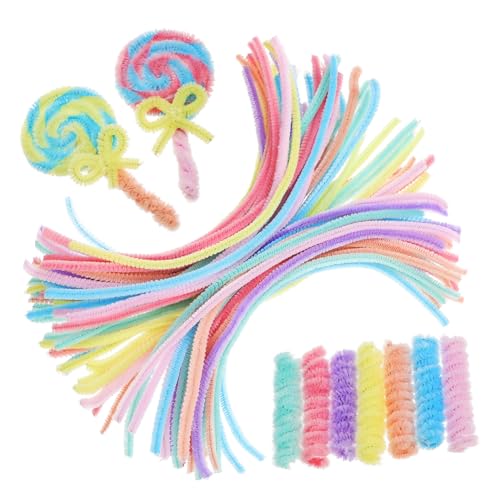 HIAKDOFT 200 Stück Chenille Stiele Flauschige DIY Bastelstäbe Flexible Biegepfeifenreiniger für originelles Basteln Dekorationen Partys und Handwerksprojekte HIAKDOFT 200 Stück Chenille Stiele Flauschige DIY Bastelstäbe Flexible Biegepfeifenreiniger für originelles Basteln Dekorationen Partys und Handwerksprojekte von HIAKDOFT