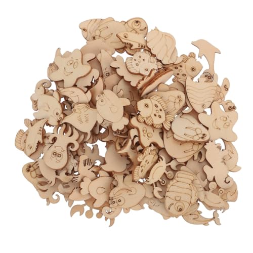 HIAKDOFT 200 Stück Holzscheiben mit Meeres tier Motiven Unbehandelte Holzplatten für DIY Bastelarbeiten Glatte Oberfläche zum Bemalen Sichere Naturmaterialien Vielseitig für Hochzeit und HIAKDOFT 200 Stück Holzscheiben mit Meeres tier Motiven Unbehandelte Holzplatten für DIY Bastelarbeiten Glatte Oberfläche zum Bemalen Sichere Naturmaterialien Vielseitig für Hochzeit und von HIAKDOFT