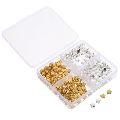HIAKDOFT 200 Stück Stern Spacer Perlen Kunststoff Sternform Schmuck Charms Lose Perlen für Diy Armband Halskette Anhänger Basteln Geburtstagsfeier Zubehör HIAKDOFT 200 Stück Stern Spacer Perlen Kunststoff Sternform Schmuck Charms Lose Perlen für Diy Armband Halskette Anhänger Basteln Geburtstagsfeier Zubehör von HIAKDOFT