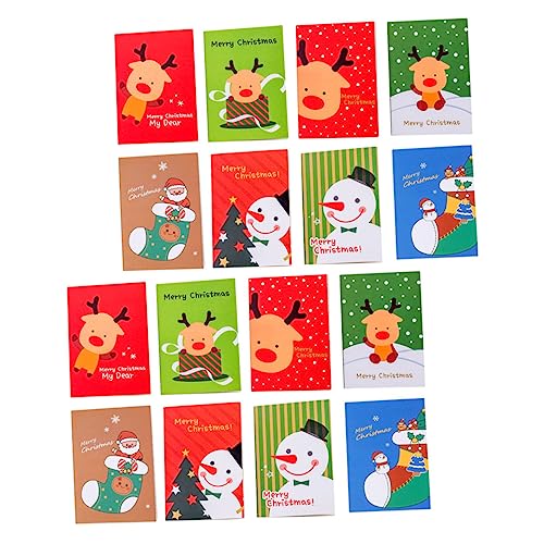HIAKDOFT 24 Stück Teiliges Weihnachts Notizblock mit Praktischen Kompakten Pocket Notepads in Verschiedenen Weihnachtsmustern Leicht Handlich für Studenten Büro und Geschenkideen von HIAKDOFT