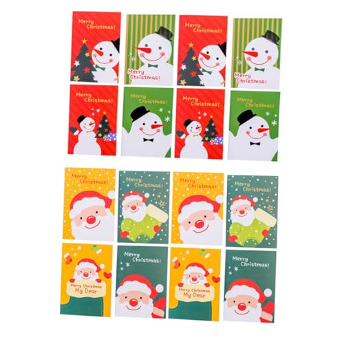 HIAKDOFT 24 Stück Teiliges Weihnachts Pocket Notebook Süße Cartoon Schneemann Weihnachtsmann Motive Handliche Notizblöcke für Schule Büro und Geschenkideen Farbenfrohe Umschläge als Kleine HIAKDOFT 24 Stück Teiliges Weihnachts Pocket Notebook Süße Cartoon Schneemann Weihnachtsmann Motive Handliche Notizblöcke für Schule Büro und Geschenkideen Farbenfrohe Umschläge als Kleine von HIAKDOFT