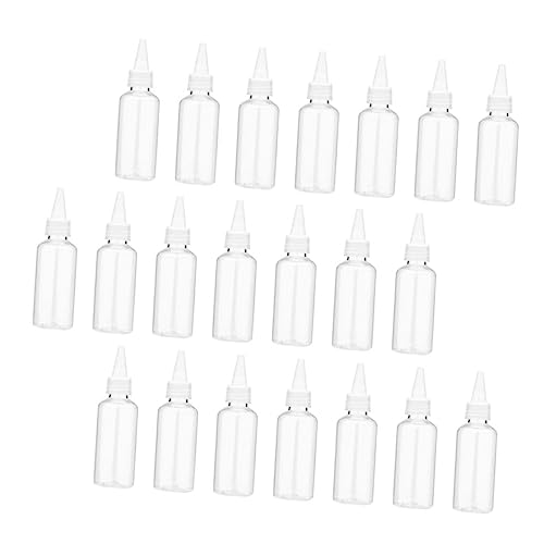 HIAKDOFT 25 Stück Klare Plastikflaschen mit schmaler Öffnung Applikator Nachfüllbare Squeeze Dispenser für Lotion Flüssigkeiten Kompakt Leicht Präzise Dosierung Tragbar für Zuhause und HIAKDOFT 25 Stück Klare Plastikflaschen mit schmaler Öffnung Applikator Nachfüllbare Squeeze Dispenser für Lotion Flüssigkeiten Kompakt Leicht Präzise Dosierung Tragbar für Zuhause und von HIAKDOFT