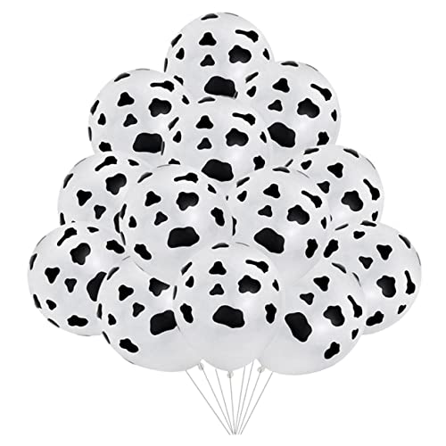 HIAKDOFT 25 Stück Kühe Bedruckte Luftballons Geburtstag Luftballons Kuh Ballons Aufblasbares Kostüm Federnd Cowgirl Dekoration Für Junggesellinnenabschiede Ballongirlande Emulsion HIAKDOFT 25 Stück Kühe Bedruckte Luftballons Geburtstag Luftballons Kuh Ballons Aufblasbares Kostüm Federnd Cowgirl Dekoration Für Junggesellinnenabschiede Ballongirlande Emulsion von HIAKDOFT