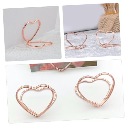 HIAKDOFT 25 Stück Teiliges Tischkartenhalter Herzform aus Robustem Metall Rostfrei und Biegfest für Hochzeit Party Büro Eleganter Memo und Fotohalter für Tischdekoration und Platzkarten HIAKDOFT 25 Stück Teiliges Tischkartenhalter Herzform aus Robustem Metall Rostfrei und Biegfest für Hochzeit Party Büro Eleganter Memo und Fotohalter für Tischdekoration und Platzkarten von HIAKDOFT