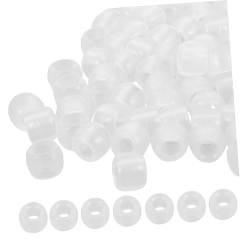 HIAKDOFT 250 Stück Uv Reaktive Kunststoffperlen Transparent Farbwechselnd in Sonnenlicht für Schmuckherstellung DIY Armbänder und Halsketten Uv Bewusstseinsfördernd Geschenkidee von HIAKDOFT