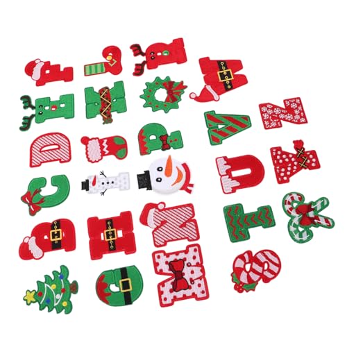 HIAKDOFT 26 Stück Teiliges Bestickte Aufbügler Buchstaben Applikationen Weihnachten Vielseitige Diy Kleidung Patches zum Aufbügeln und Annähen Einfache Befestigung für Jacken Hosen Mäntel HIAKDOFT 26 Stück Teiliges Bestickte Aufbügler Buchstaben Applikationen Weihnachten Vielseitige Diy Kleidung Patches zum Aufbügeln und Annähen Einfache Befestigung für Jacken Hosen Mäntel von HIAKDOFT