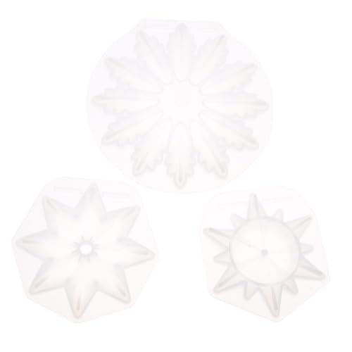 HIAKDOFT 3 STÜCKE Teiliges Silikon schneeflocken anhänger formset für DIY Langlebig und Transparent für Epoxidharz kristall schmuckherstellung Flexibles Wiederverwendbares Gießwerkzeug HIAKDOFT 3 STÜCKE Teiliges Silikon schneeflocken anhänger formset für DIY Langlebig und Transparent für Epoxidharz kristall schmuckherstellung Flexibles Wiederverwendbares Gießwerkzeug von HIAKDOFT