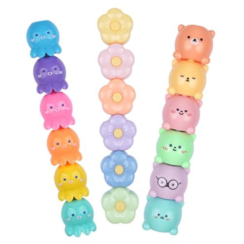 HIAKDOFT 3 Sätze Niedliche Highlighter Stifte mit Weicher Keilspitze Praktisch und Leicht Langlebige Fluoreszierende Marker für Schule Büro und Kreative Handarbeit HIAKDOFT 3 Sätze Niedliche Highlighter Stifte mit Weicher Keilspitze Praktisch und Leicht Langlebige Fluoreszierende Marker für Schule Büro und Kreative Handarbeit von HIAKDOFT