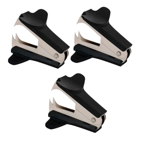 HIAKDOFT 3 Stück Praktischer Heftklammerentferner Leichter und Kompakter Klammerzieher für Büro und Zuhause Geräuscharmes Entfernen Handliches Mini entklammerungswerkzeug HIAKDOFT 3 Stück Praktischer Heftklammerentferner Leichter und Kompakter Klammerzieher für Büro und Zuhause Geräuscharmes Entfernen Handliches Mini entklammerungswerkzeug von HIAKDOFT