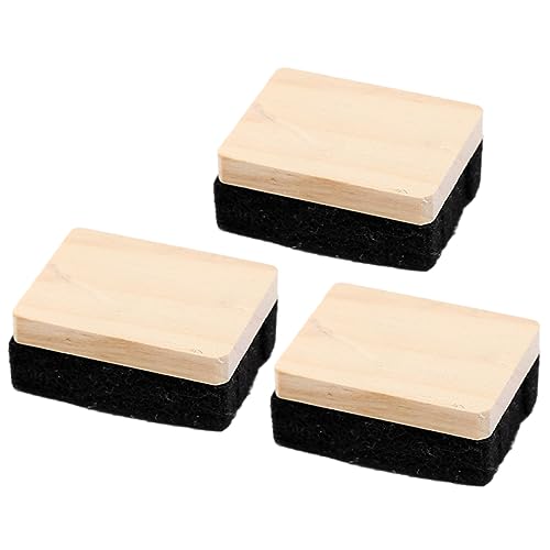 HIAKDOFT 3 Stück Teiliges Kleiner Kreidetafel Radierer aus Holz und Filz Effektive Vielseitig für Klassenzimmer Büro und Zuhause Staubentfernend Langlebig und Handlich HIAKDOFT 3 Stück Teiliges Kleiner Kreidetafel Radierer aus Holz und Filz Effektive Vielseitig für Klassenzimmer Büro und Zuhause Staubentfernend Langlebig und Handlich von HIAKDOFT
