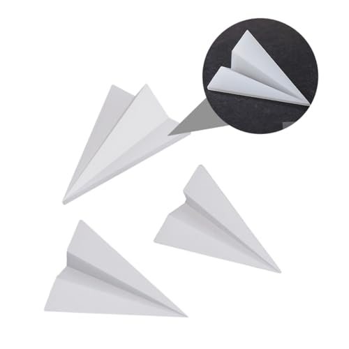 HIAKDOFT 3 Stück Teiliges Mini Papierflugzeug Modell aus Epoxidharz mit Kristall DIY Landschafts Ornamente Handgefertigte Anhängerfüllung für Kreative Schmuck und Bastelprojekte HIAKDOFT 3 Stück Teiliges Mini Papierflugzeug Modell aus Epoxidharz mit Kristall DIY Landschafts Ornamente Handgefertigte Anhängerfüllung für Kreative Schmuck und Bastelprojekte von HIAKDOFT
