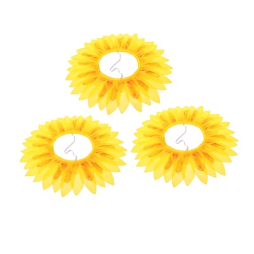 HIAKDOFT 3 Stück Teiliges Sonnenblumen Kopfstück aus Leichtem Niedliches Party Cosplay accessoire für Lustige Requisite für Kindergarten Sportfest und Fotografie Zufällige Zufällige Farbe HIAKDOFT 3 Stück Teiliges Sonnenblumen Kopfstück aus Leichtem Niedliches Party Cosplay accessoire für Lustige Requisite für Kindergarten Sportfest und Fotografie Zufällige Zufällige Farbe von HIAKDOFT