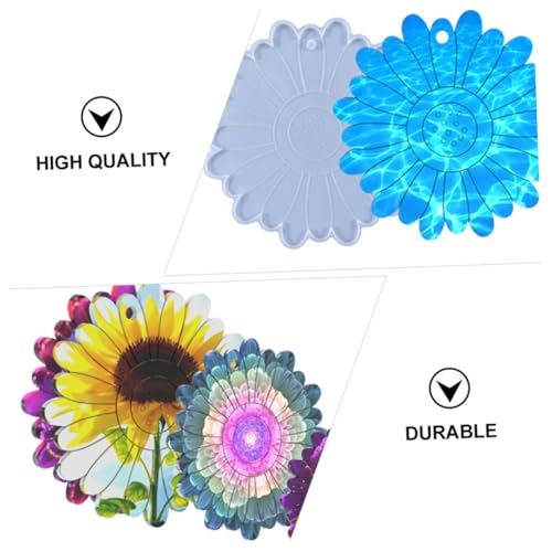 HIAKDOFT 3 Stück Teiliges Sonnenblumen silikon formset für Untersetzer Lebensmittelecht Antihaftbeschichtet Flexibel Geeignet für Epoxidharz DIY Verschiedene Klein Mittel Groß HIAKDOFT 3 Stück Teiliges Sonnenblumen silikon formset für Untersetzer Lebensmittelecht Antihaftbeschichtet Flexibel Geeignet für Epoxidharz DIY Verschiedene Klein Mittel Groß von HIAKDOFT