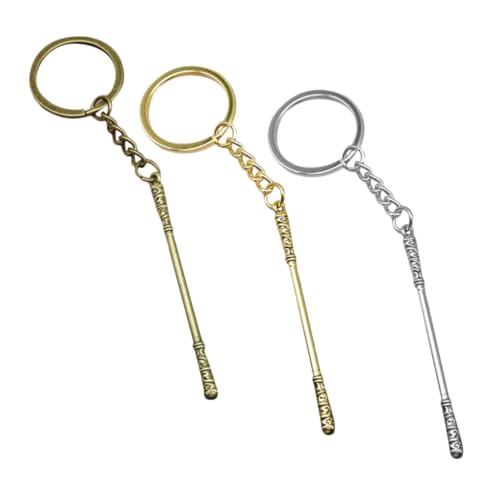HIAKDOFT 3 Teiliger Goldener Schlüsselanhänger Mit Reifen Niedlicher Schlüsselanhänger Schlüsselanhänger Anhänger Schlüsselanhänger Für Autoschlüssel Schlüsselanhänger Ring von HIAKDOFT