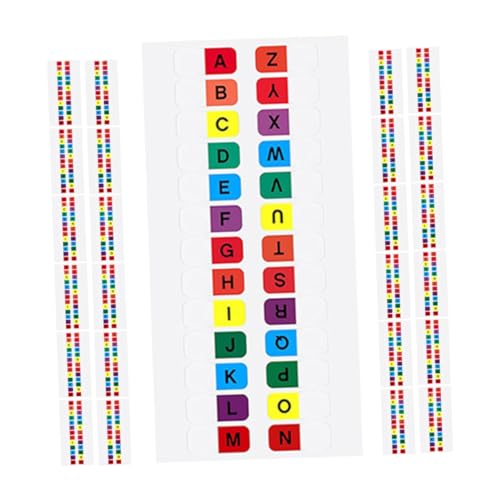HIAKDOFT 30 Blatt Kleine Selbstklebende Buchstaben registerseitenmarker Farbige Alphabet aufkleber Notizblock Seitenmarkierungen für Schule Büro und Zuhause Praktische Organisationshilfe HIAKDOFT 30 Blatt Kleine Selbstklebende Buchstaben registerseitenmarker Farbige Alphabet aufkleber Notizblock Seitenmarkierungen für Schule Büro und Zuhause Praktische Organisationshilfe von HIAKDOFT