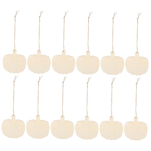 HIAKDOFT 30 Stück Teiliges Holz Kürbis Dekor Unbehandelte DIY Holzscheiben für Halloween Basteln Kreative Holzanhänger für Leichte Holzchips als Herbstliche Dekoration HIAKDOFT 30 Stück Teiliges Holz Kürbis Dekor Unbehandelte DIY Holzscheiben für Halloween Basteln Kreative Holzanhänger für Leichte Holzchips als Herbstliche Dekoration von HIAKDOFT