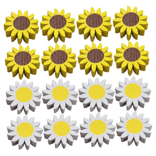 HIAKDOFT 30 Stück Teiliges Sonnenblumen Holzperlen DIY Bastelperlen mit Glatter Oberfläche Bunte Charms für Schmuckherstellung und Girlanden Geeignet für Kreative Zufällige Zufällige Farbe HIAKDOFT 30 Stück Teiliges Sonnenblumen Holzperlen DIY Bastelperlen mit Glatter Oberfläche Bunte Charms für Schmuckherstellung und Girlanden Geeignet für Kreative Zufällige Zufällige Farbe von HIAKDOFT