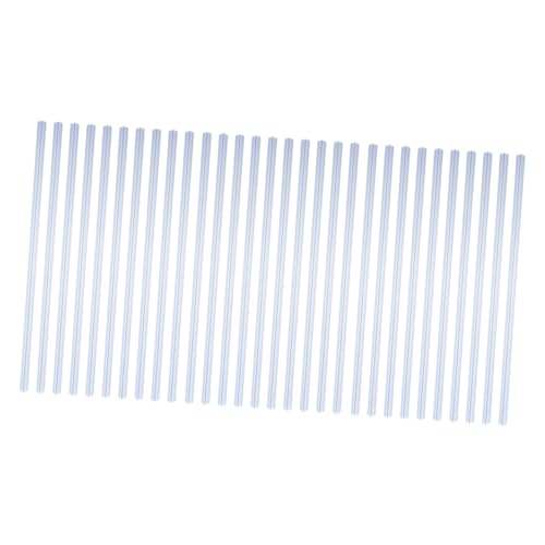 HIAKDOFT 30 Stück Teiliges Transparente Pull Rod Clips aus Robustem Kunststoff Leichte und Flexible Dokumentenbinderleisten für Schule und Büro Einfaches Hinzufügen und Entfernen von von HIAKDOFT