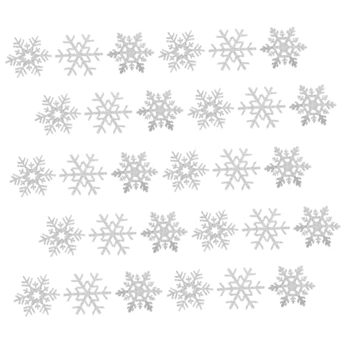 HIAKDOFT 30 Stück Teiliges Winter Schneeflocken Patches zum Aufnähen und Aufbügeln Silberne Applikationen für Kleidung Jacken Hüte Rucksäcke DIY Nähzubehör für Handgefertigte Dekorationen HIAKDOFT 30 Stück Teiliges Winter Schneeflocken Patches zum Aufnähen und Aufbügeln Silberne Applikationen für Kleidung Jacken Hüte Rucksäcke DIY Nähzubehör für Handgefertigte Dekorationen von HIAKDOFT