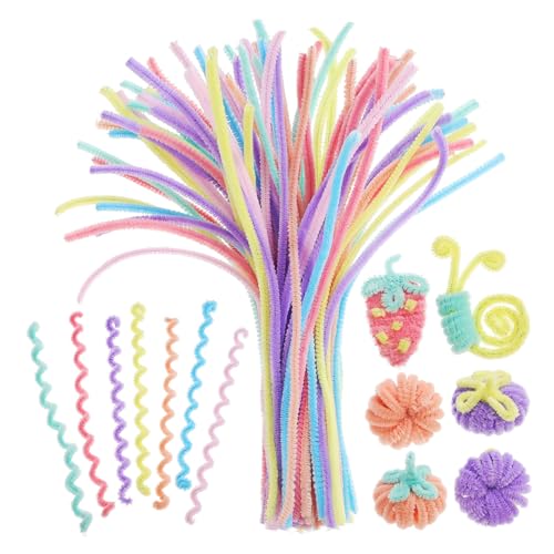 HIAKDOFT 300 Stück Teiliges Chenille Sticks Fuzzy Craft Sticks aus Weichem Plüsch Material Biegsame Pfeifenreiniger für Kreative DIY Bastelprojekte Langlebig und Vielseitig für HIAKDOFT 300 Stück Teiliges Chenille Sticks Fuzzy Craft Sticks aus Weichem Plüsch Material Biegsame Pfeifenreiniger für Kreative DIY Bastelprojekte Langlebig und Vielseitig für von HIAKDOFT