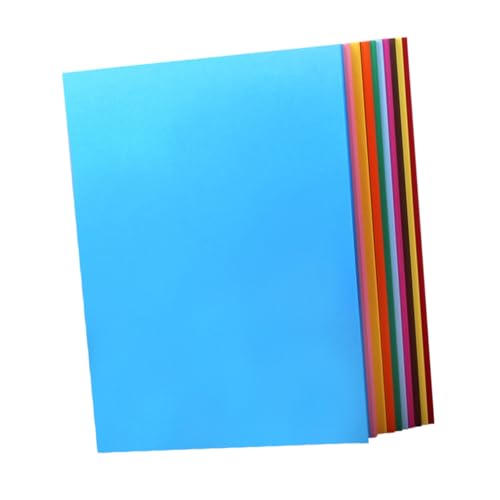 HIAKDOFT 32 Blatt Buntes Faltpapier Din Farben Hochwertiges DIY Origami Papier für Kinderhandwerk Basteln Scrapbooking Falten Dekoration für Schule und Party von HIAKDOFT