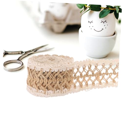 HIAKDOFT 4 Rollen Baumwoll leinen Geschenkband Vintage Juteband DIY Bastelband für Geschenkverpackung Dekoration Festival Zubehör Langlebig und Vielseitig HIAKDOFT 4 Rollen Baumwoll leinen Geschenkband Vintage Juteband DIY Bastelband für Geschenkverpackung Dekoration Festival Zubehör Langlebig und Vielseitig von HIAKDOFT