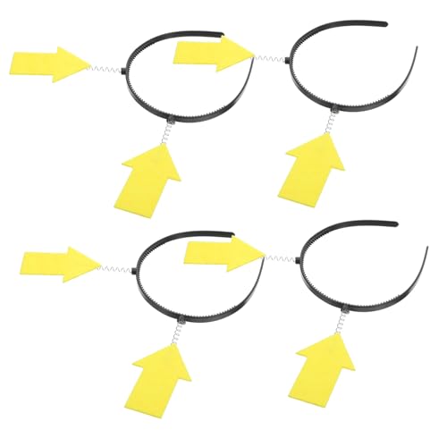 HIAKDOFT 4 Stück Lustiges Haarreif Leichter Bequemer Party-haarreif als Kreatives Fotoaccessoire für Halloween Karneval und Themenfeiern Witziges Stirnband für Damen und Mädchen HIAKDOFT 4 Stück Lustiges Haarreif Leichter Bequemer Party-haarreif als Kreatives Fotoaccessoire für Halloween Karneval und Themenfeiern Witziges Stirnband für Damen und Mädchen von HIAKDOFT