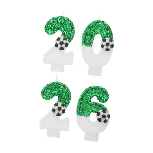 HIAKDOFT 4 Stück Teiliges Fußball Zahlenkerzen mit Glitzernder Tortendeko Wiederverwendbare Partykerzen für Geburtstagsfeiern Einfach Anzuzünden Fußball Motto Dekoration HIAKDOFT 4 Stück Teiliges Fußball Zahlenkerzen mit Glitzernder Tortendeko Wiederverwendbare Partykerzen für Geburtstagsfeiern Einfach Anzuzünden Fußball Motto Dekoration von HIAKDOFT