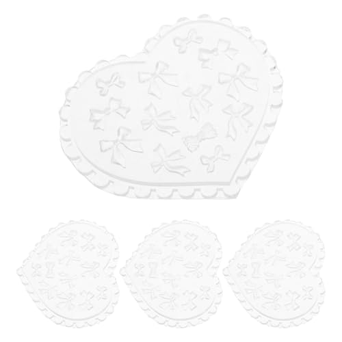 HIAKDOFT 4 Stück Teiliges Silikon Nail Art mit Schleifen-design Wiederverwendbare Bowknot Nagel Dekorationsform für DIY Maniküre und Epoxidharz Projekte Leicht Vielseitig Anfängerfreundlich HIAKDOFT 4 Stück Teiliges Silikon Nail Art mit Schleifen-design Wiederverwendbare Bowknot Nagel Dekorationsform für DIY Maniküre und Epoxidharz Projekte Leicht Vielseitig Anfängerfreundlich von HIAKDOFT